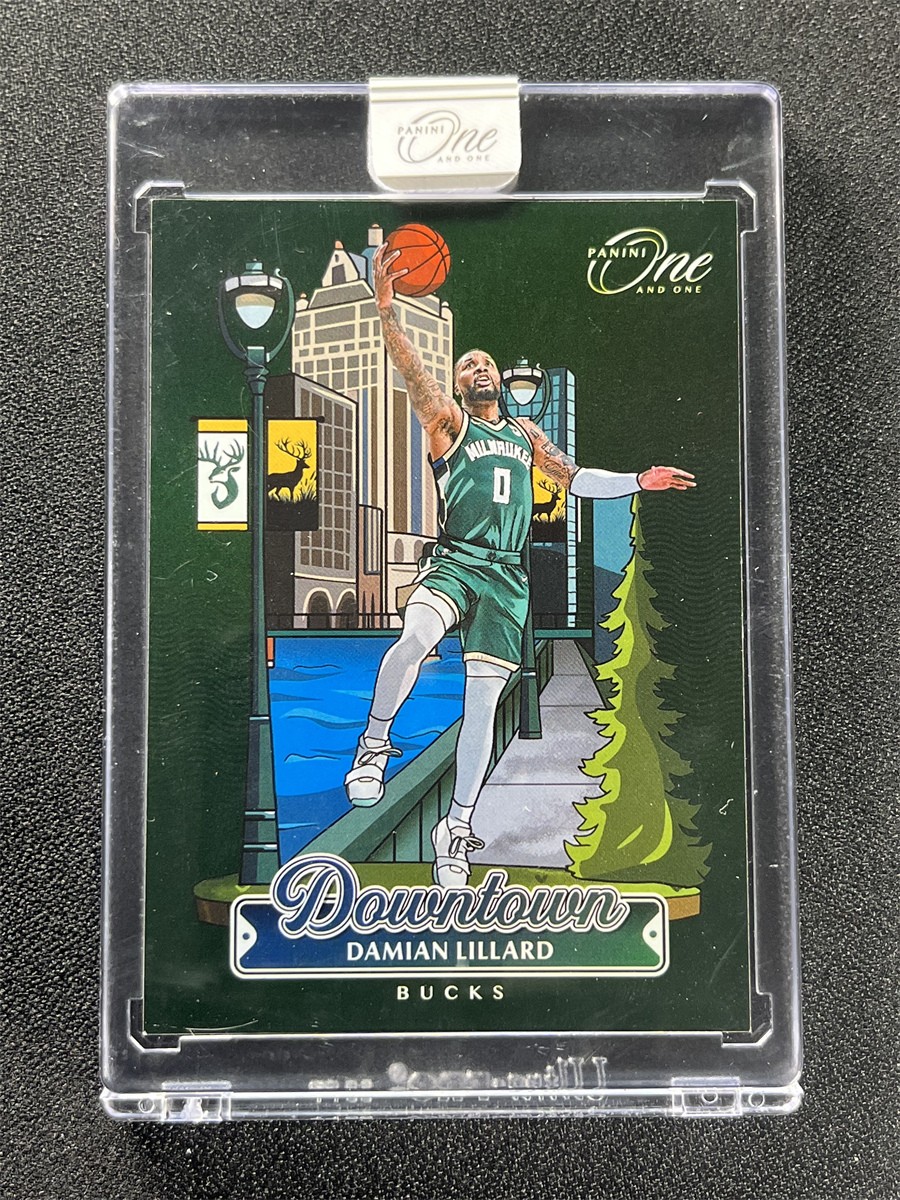 2024-25 Panini One And One Basketball Damian Lillard #12 Downtown Case Hit SSP