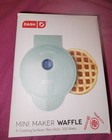 Dash Mini Waffle Maker Machine Non Stick Personal Waffle Maker New Open Box — photo 2