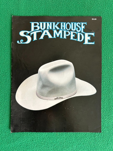 BUNKHOUSE STAMPEDE Wrestling Program National Wrestling Association Jim Crockett