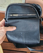 Borsello Uomo Coveri World Nero Tracolla Usato Borsa Monospalla