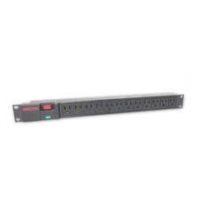 Maruson PDU-R1512PS PDU 12 Outlets 1U 5-15P 1050J Surge Protected