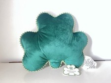 Target Bullseye Playground St Patrick  s Day 2026 Velvet Green Shamrock Pillow    