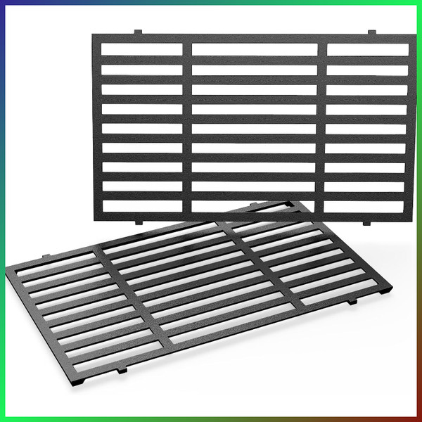 Gusseisen Grillrost 44,5X26Cm 2Er Set Passend FüR Weber Spirit E210 E220-image