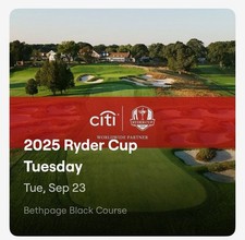 2025 Ryder Cup Parking Tickets -Jones Beach