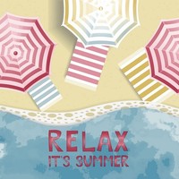 20 Servietten Relax SonnenpläTze Strand Schirm Playa Strandtuch Ozean 33X33Cm