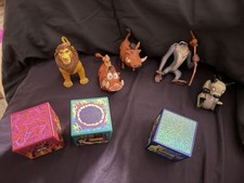 1990s VTG Disney The Lion King Lot of 8 Action Figure Burger King Happy Meal Toy