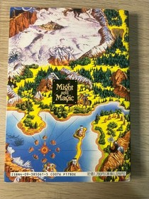 MSX2 Might and Magic 2 Might and Magic Strategy Book Set Japanese