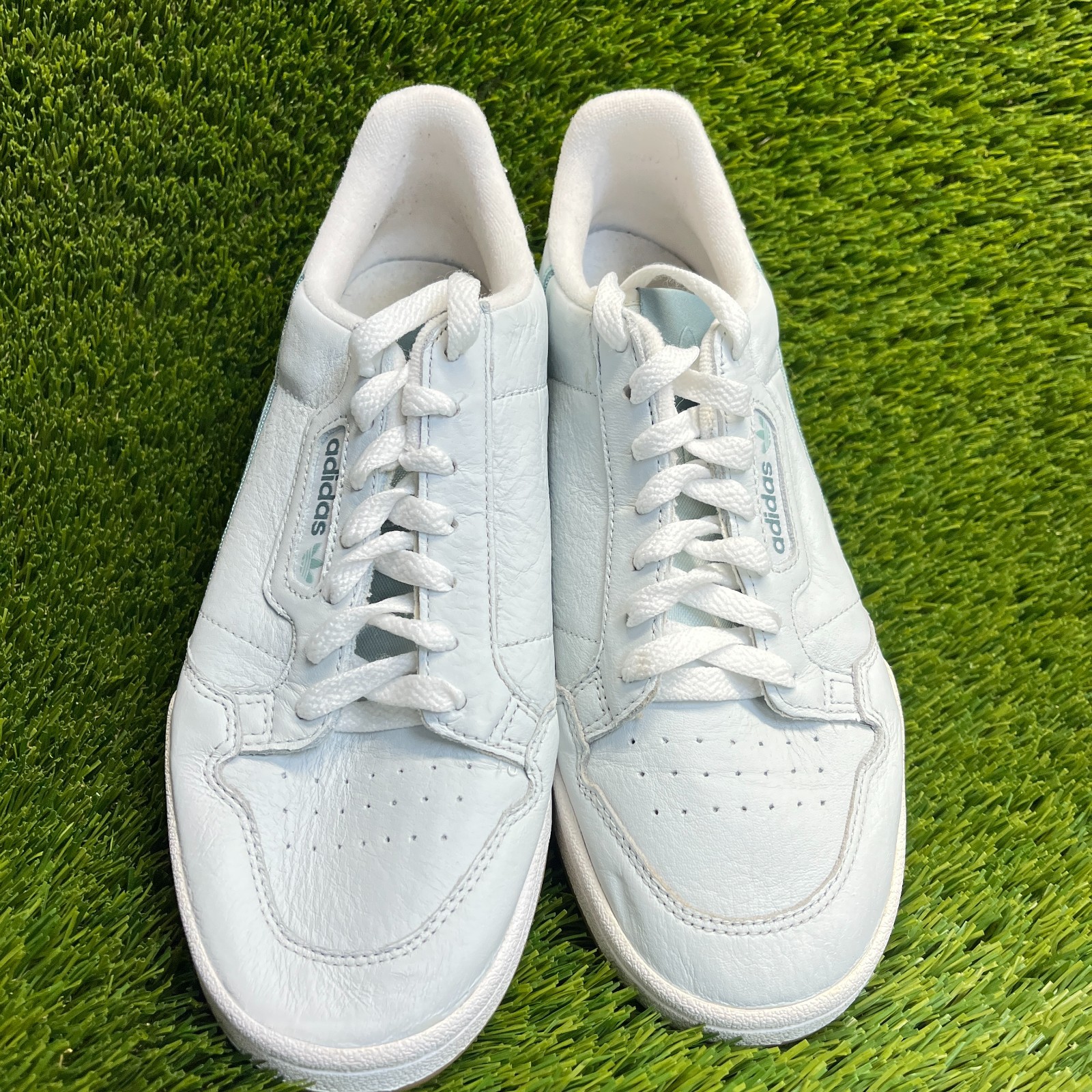 Adidas Continental 80 Mens Size 8 White Blue Gum Athletic Running Shoes Sneakers thumbnail 5