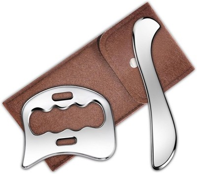 2-in-1 Stainless Steel Gua Sha Muscle Scraper Tool Myofascial Scraping Tools