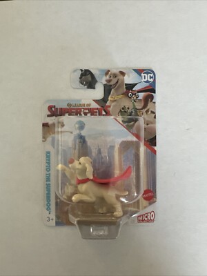 DC League of Super Pets Krypto The Superdog Micro Collection Figure SEALED