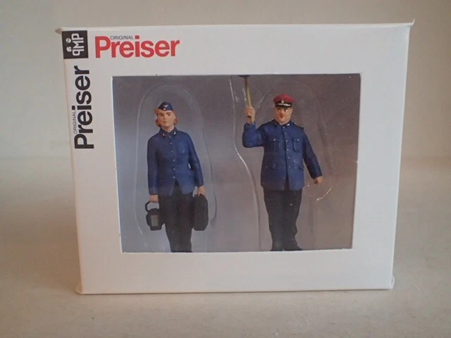 Preiser Miniaturfiguren – 13 Soldats Prussiens – Cavalerie 1:32 (60mm) – À Peindre