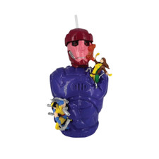 Cubo de palomitas de maíz y taza LED Marvel 85 aniversario X-Men Centinela Rogue Wolverine