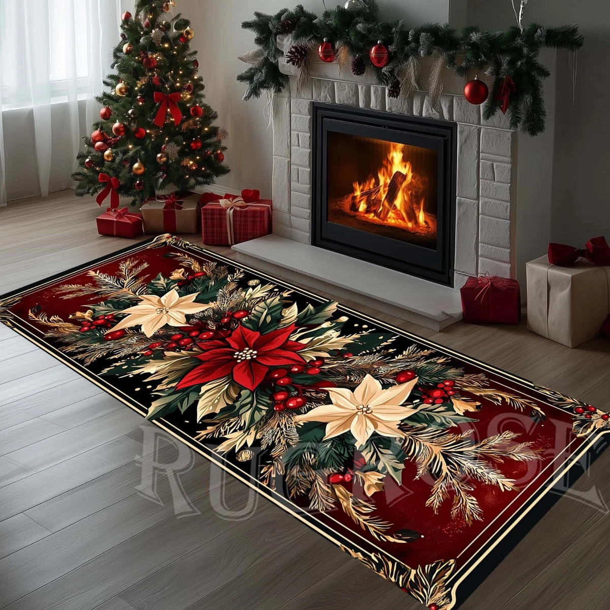 Christmas Rug for sale | eBay