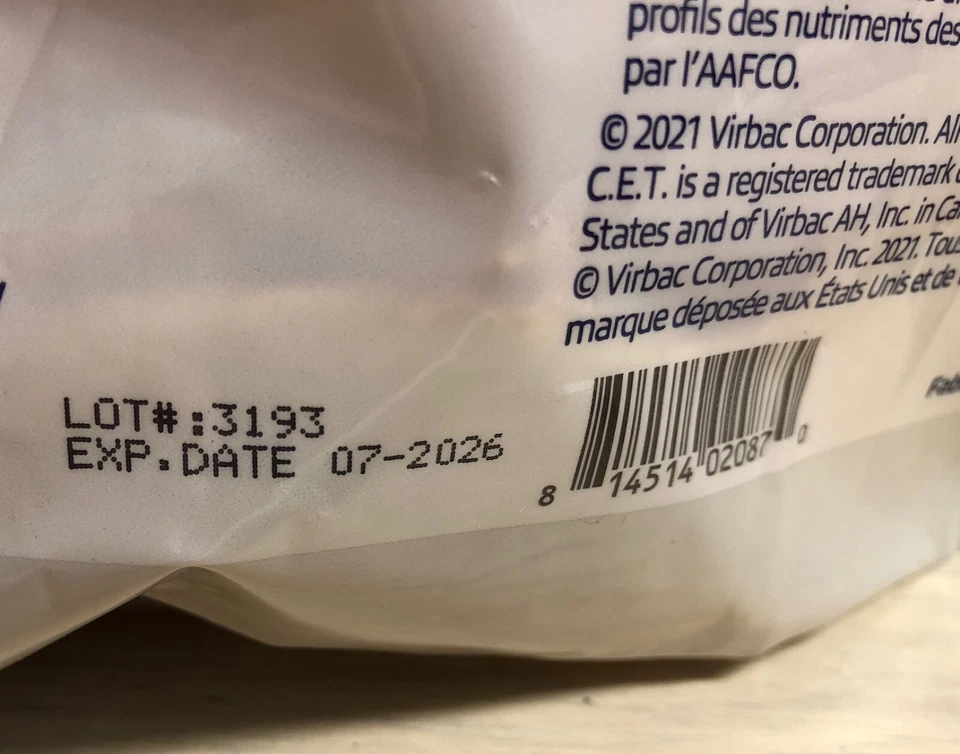 CET Enzymatic Chews For Dogs, SMALL 11-25 lbs, 30 Chews ( 2 Pack) EXP 07/2026 - Image 4 of 4