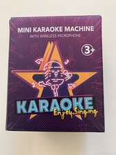 Mini Karaoke Machine with wireless microphone