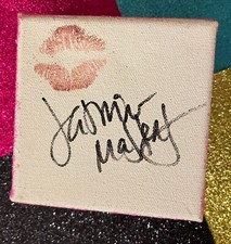 Jasmine Masters Signed & Kissed Canvas Protect the Dolls Rupaul Drag Race Queen