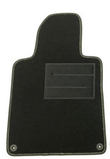 ASC tappetino auto lato guida Peugeot 508 I serie 2011-2018,battitacco e bottoni