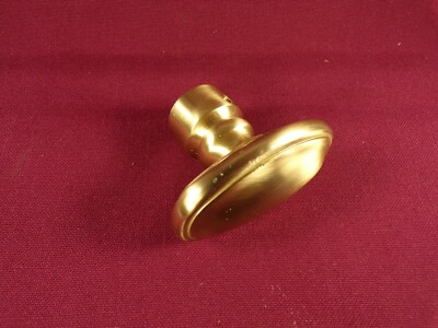 Baldwin Hardware Estate Knob Brass Finish Door Handle, Knob Only, Solid Brass
