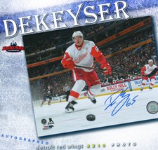 Danny DeKeyser signed Detroit Red Wings 8x10 Photo – 70255
