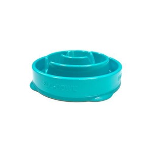 Brand New Kyjen 29529 Slo Bowl Mini Drop Bowl Slow Feeder Teal Ebay