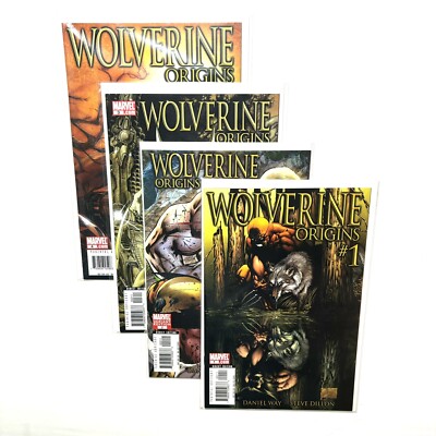 WOLVERINE ORIGINS #1-4 (VF)   Marvel 2006