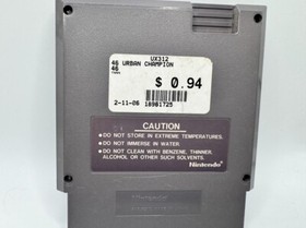 Urban Champion NES Cartridge Only VG