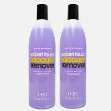 OPI Expert Touch Nail Lacquer Polish Remover 15.2 oz- PACK OF 2 - 100% AUTHENTIC
