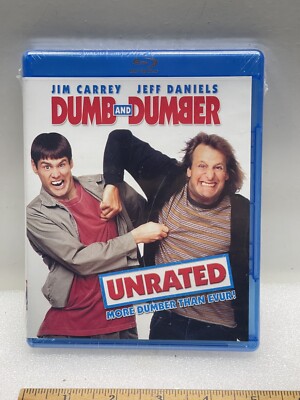 Dumb and Dumber Blu-ray 1994 - Jim Carrey, Jeff Daniels Comedy - NEW/SEALED
