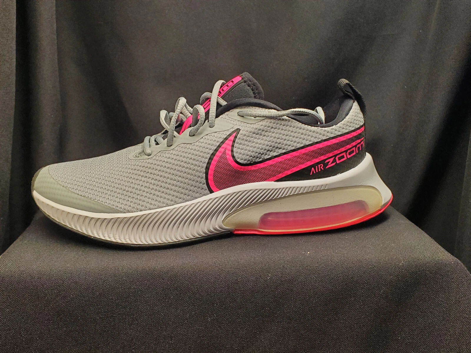 Nike Air Zoom Arcadia Low Grey Hyper Pink taglia 4 5 anni