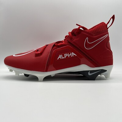 Nike Alpha Menace Pro 3 Football Cleats Mens 9.5 CT6649-616