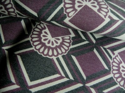 Stoff Meterware Retro Stoffe 70er Stoff Vintage Baumwolle 60/70er