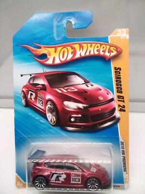 Hot Wheels Mainline - Premiere / VW Scirocco GT 24 - Racer - Red