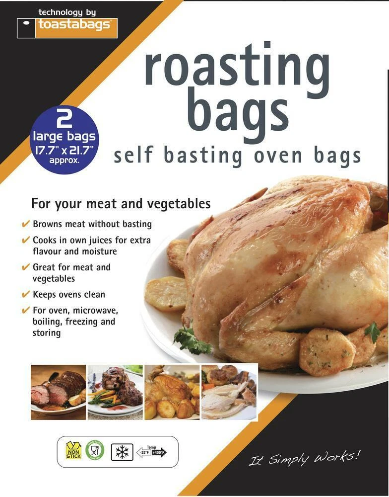 Oven Cooking Bags Large Size Turkey Roasting Baking Bag For Meats