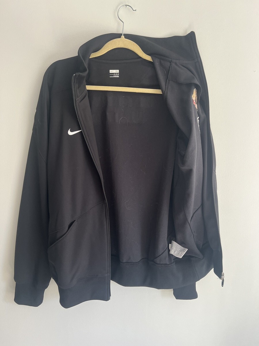 MANCHESTER UNITED 2009 2010 FOOTBALL SOCCER TRACK JACKET NIKE