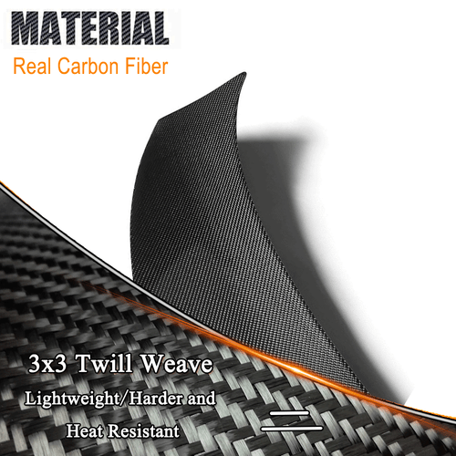 für BMW 3er F34 Gran Turismo 14-17 Carbon Heckspoiler Abrisskante Spoiler Lippe - Bild 5 von 8