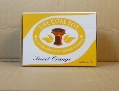 113gr. Sweet Orange Soap/Seife, VEGAN, all natural, The Coal Pot Dominica