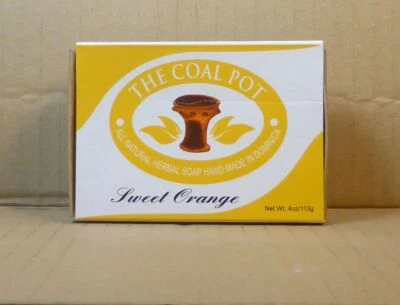 THE COALPOT 113gr. Sweet Orange Soap/Seife, VEGAN, all natural, The Coal Pot Dominica