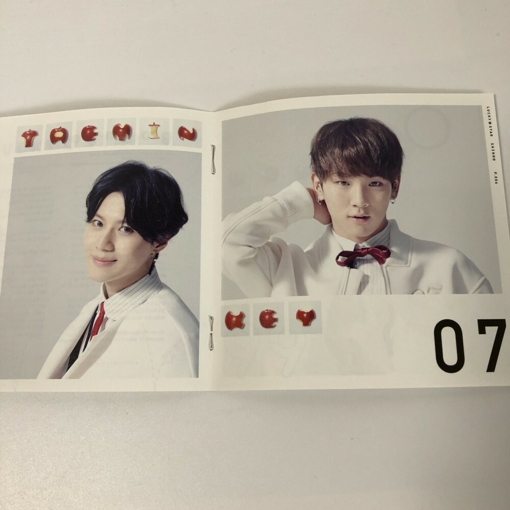 SHINee CD LUCKY STAR 直筆サイン入り SHINee CD LUCKY STAR 直筆サイン入り SHINee LUCKY STAR CD+DVD
