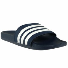 women's adilette cloudfoam stripes slide sandal