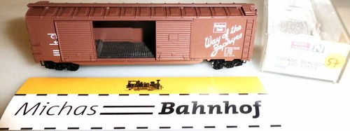CB&Q 48500 50' St Box Car Micro Trains Line 78090:160 OVP R57 å | Zustand: Neu