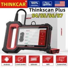 2025 Thinkscan Plus Car OBD2 Scanner Auto Diagnostic Tool ABS SRS IC AC System 