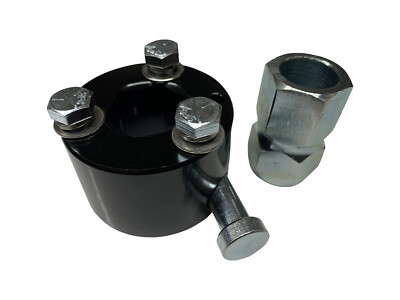 Lenkrad Schnellspanner Boss Kit Anschweißen 3/4'' Welle Universal - Schwarz