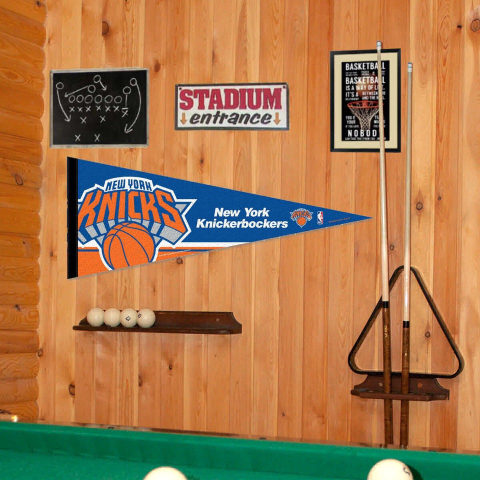 NY Knicks NBA Pennant eBay