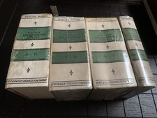 PICCOLA ENCICLOPEDIA HOEPLI 2° EDIZIONE 1913 G.GAROLLO COMPLETA 4 VOLUMI 