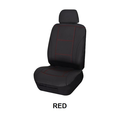 SINGLE STITCHED LEATHER LOOK SEAT COVER FOR BEDFORD CF - Picture 5 of 5