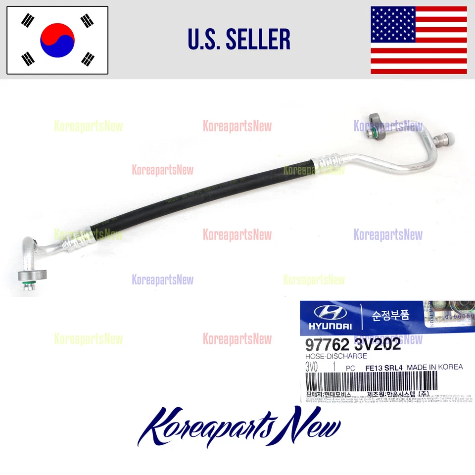 Mangueira de descarga de ar condicionado A/C 977623V202 ⭐OEM⭐ Hyundai Azera 2012-2017 - Imagem 2 de 2