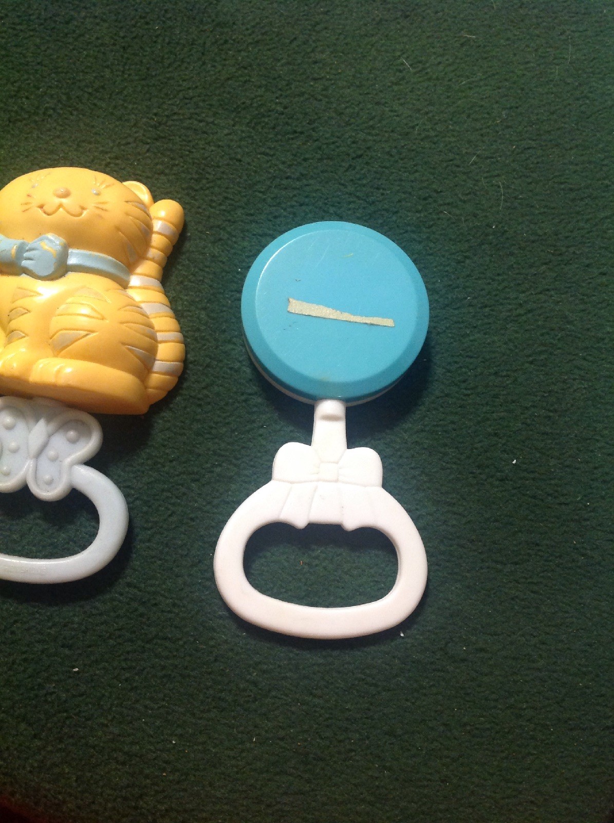 Pair Of Vintage Baby Rattles eBay