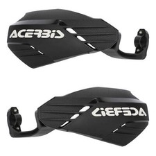 ACERBIS Black/White Linear Open Handguards for Kawasaki 250 KXE 2003-2006