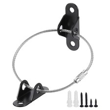 Furniture Anchors 4 Packs , Alloy Furniture Anchors, Black
