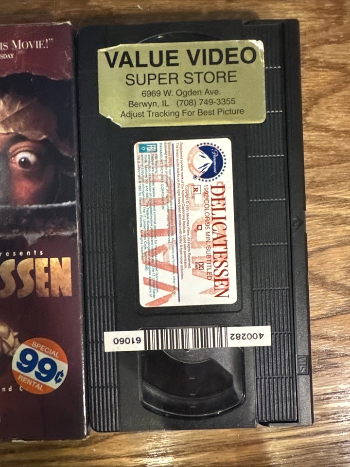 Delicatessen (VHS, 1993) - Image 3 of 3